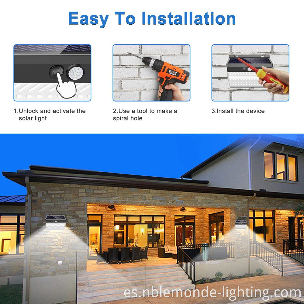 Photovoltaic Wall Lighting